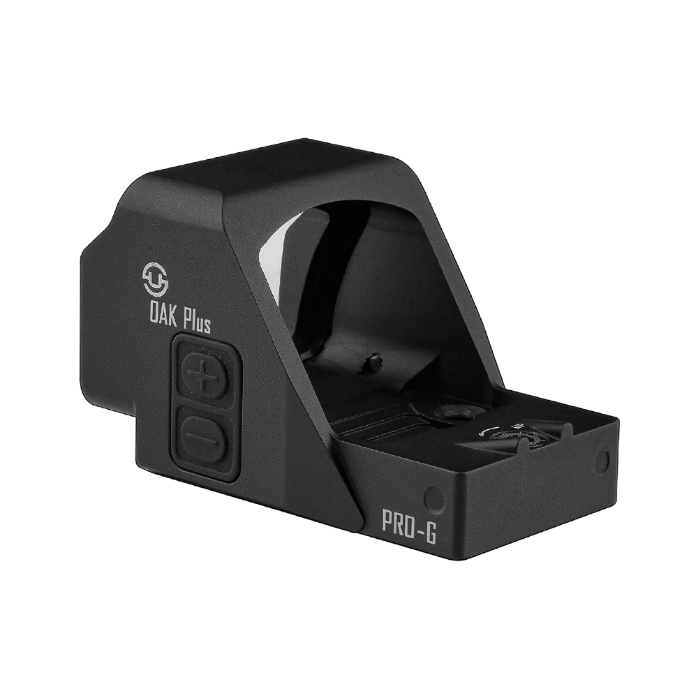 Zulisy Oak Plus PRO-G Multi-Reticle Green Dot Sight, for RMR/507C Footprint, 2 MOA Green Dot & 28 MOA Circle Sight (Gen 3)