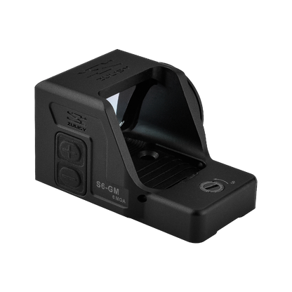 Zulisy S6-GM Large Window 6 MOA Red Dot Sight, for Glock 17 19 MOS Gen 4/5 Direct Mount (DOES NOT fit G43X MOS OR G48 MOS)