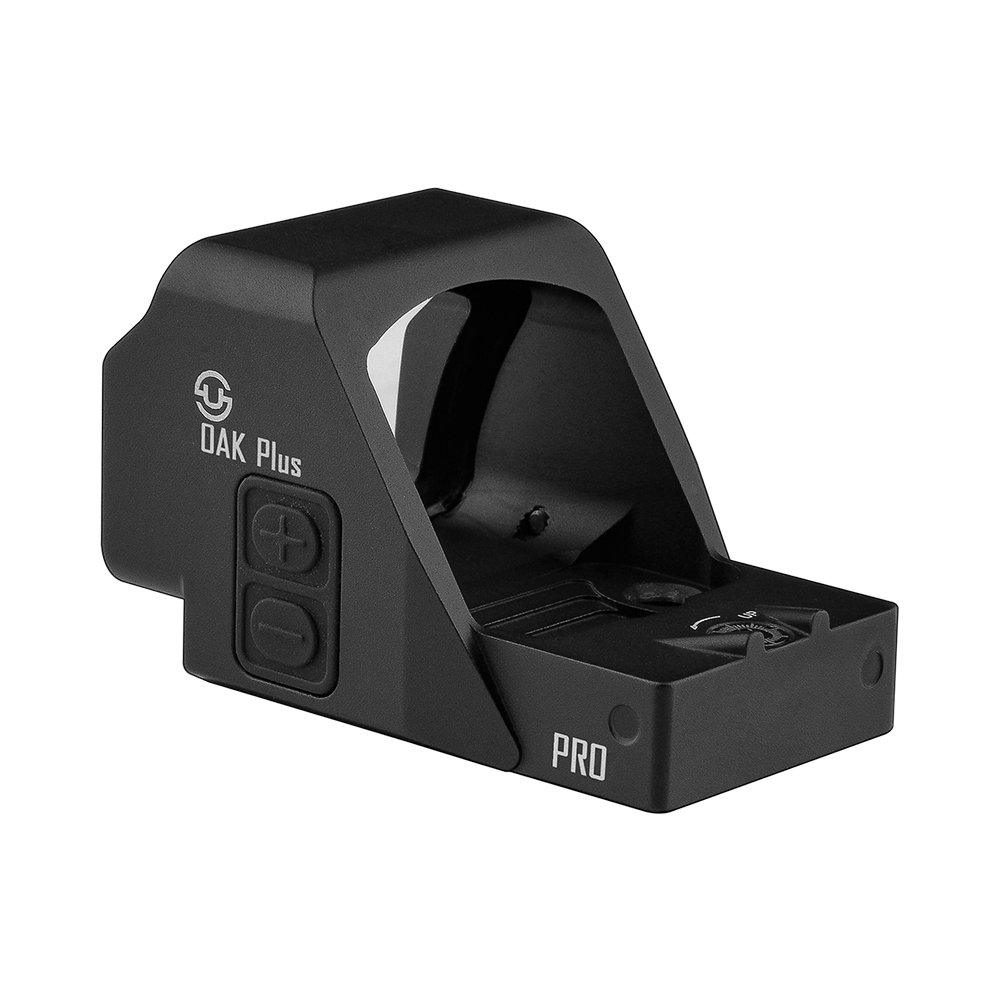 Zulisy Oak Plus PRO Multi-Reticle Red Dot Sight, for RMR/507C Footprint, 2 MOA Green Dot & 42 MOA Circle Sight (Gen 3)