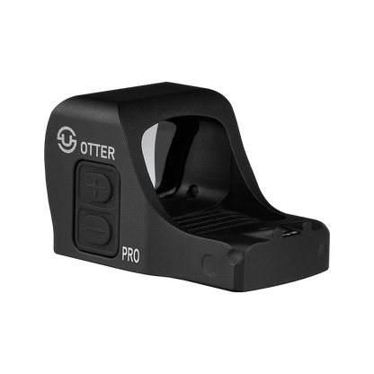 Zulisy Otter PRO Multi-Reticle Open Reflex Sight, for RMSc 507k Footprint Pistol, 3 MOA Red Dot & 32 MOA Circle