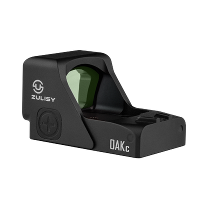 Zulisy OAKc 3 MOA Green Dot & 56 MOA Circle Sight for RMR/407C Footprint with Picatinny Mount
