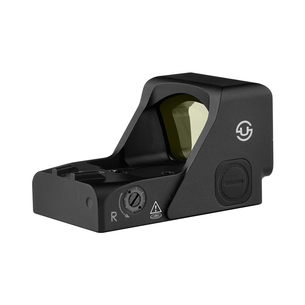 ZULISY OAKc Red Dot Reflex Sight for RMR/407C Footprint, 3 MOA Red Dot & 56 MOA Circle Reticle (Unchangeable)