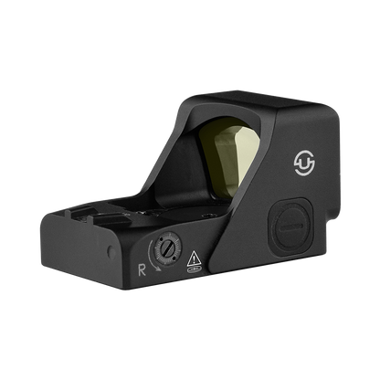 ZULISY OAKc Red Dot Reflex Sight for RMR/407C Footprint, 3 MOA Red Dot & 56 MOA Circle Reticle (Unchangeable)