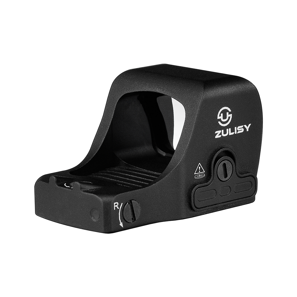 Zulisy Otter PRO Multi-Reticle Open Reflex Sight, for RMSc 507k Footprint Pistol, 3 MOA Red Dot & 32 MOA Circle