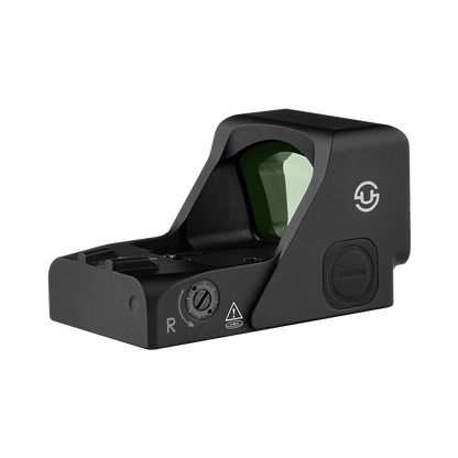 Zulisy OAKc 3 MOA Green Dot & 56 MOA Circle Sight for RMR/407C Footprint with Picatinny Mount