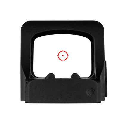 Zulisy Otter PRO Multi-Reticle Open Reflex Sight, for RMSc 507k Footprint Pistol, 3 MOA Red Dot & 32 MOA Circle