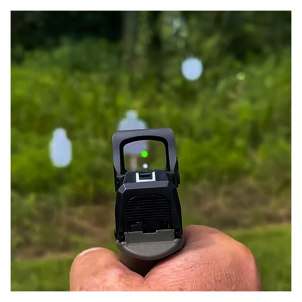 ZULISY OTTER 3 MOA Mini Green Dot Sight, for RMSc 507K Footprint