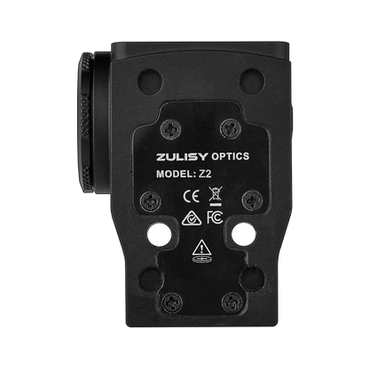Zulisy Optics Z2-R 3 MOA Micro Red Dot Sights - for DeltaPoint Pro Footprint, Shake to Awake