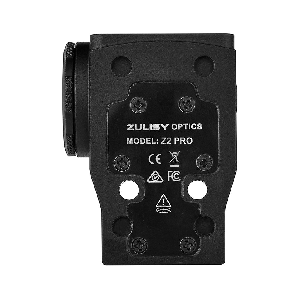 Zulisy Z2 PRO Multi-Reticle Red Dot Sight, for DeltaPoint Pro Footprint Mount, 2 MOA Red Dot & 36 MOA Circle