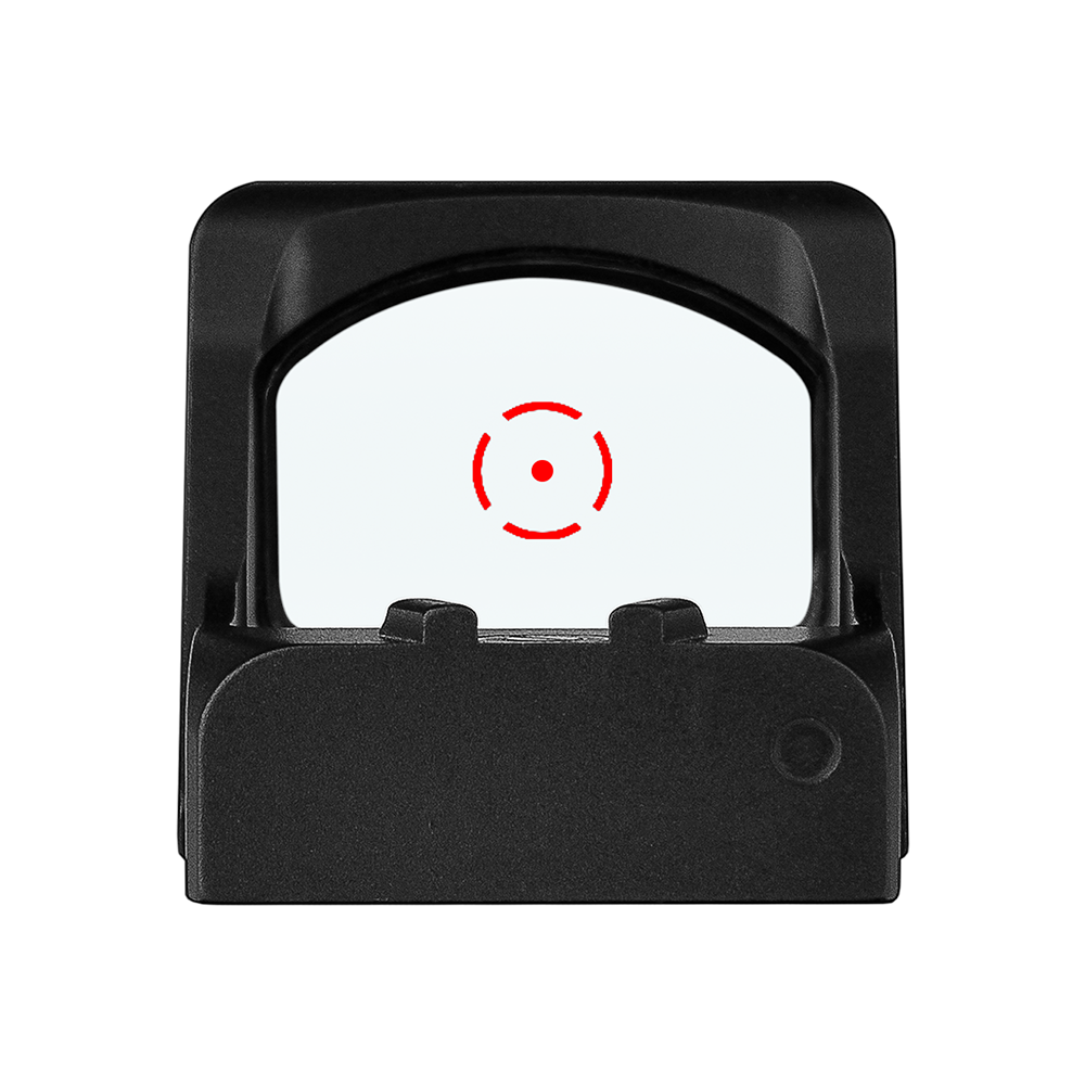 ZULISY OAKc Red Dot Reflex Sight for RMR/407C Footprint, 3 MOA Red Dot & 56 MOA Circle Reticle (Unchangeable)