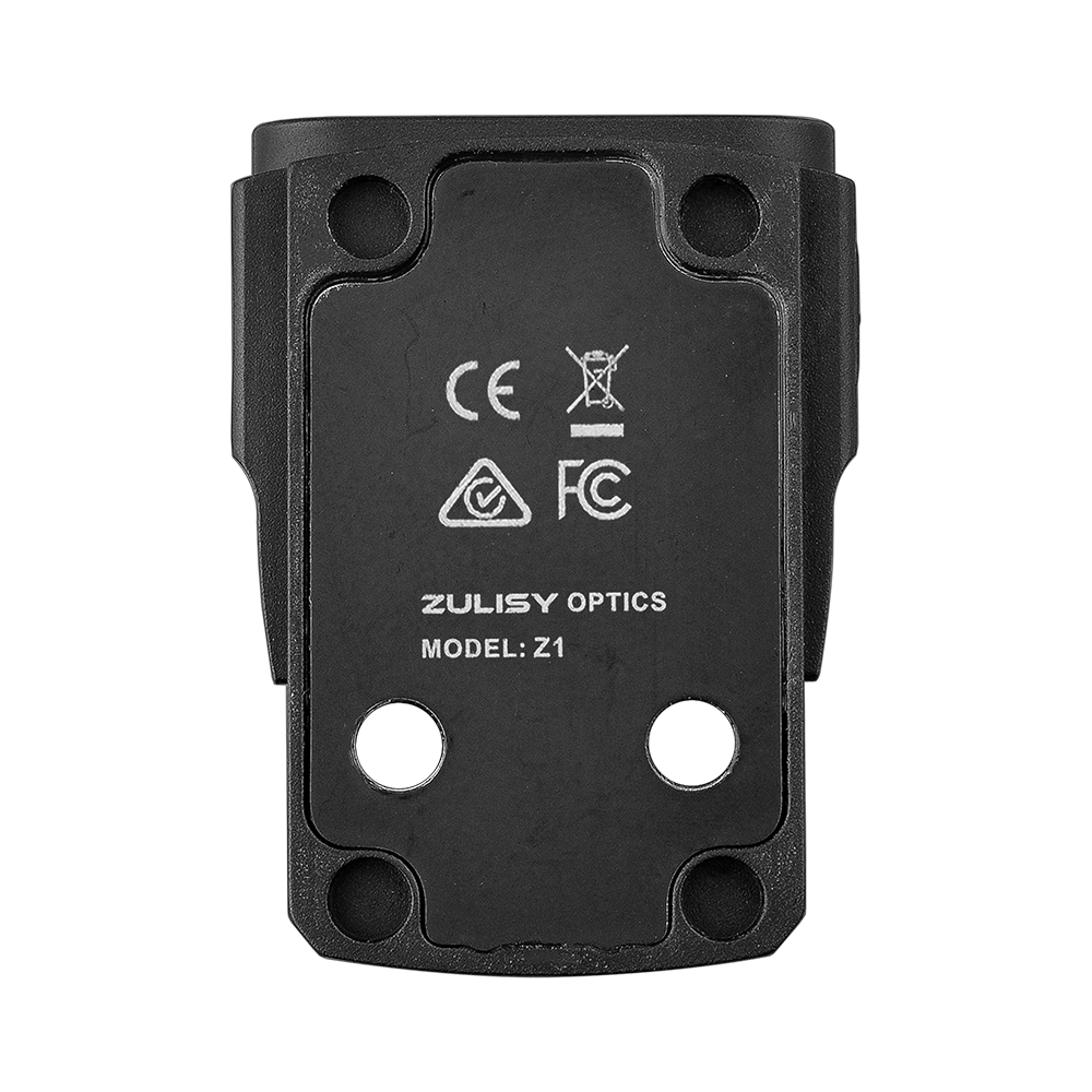 ZULISY Z1-G 4 MOA Micro Green Dot Sight, for RMSc 407K Footprint Compact Pistol Mount