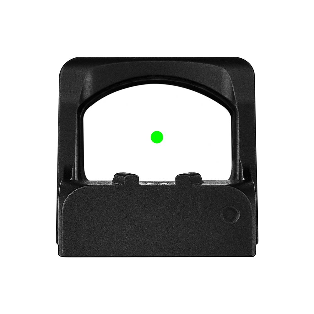 Zulisy OAK 3 MOA Green Dot Sight, for RMR/407C Footprint with Picatinny Mount