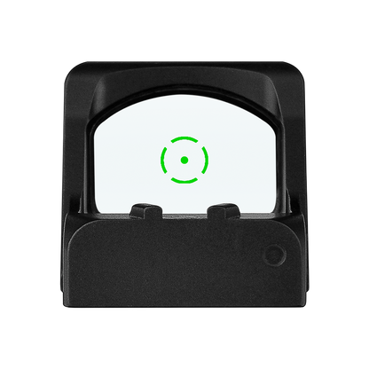 Zulisy OAKc 3 MOA Green Dot & 56 MOA Circle Sight for RMR/407C Footprint with Picatinny Mount