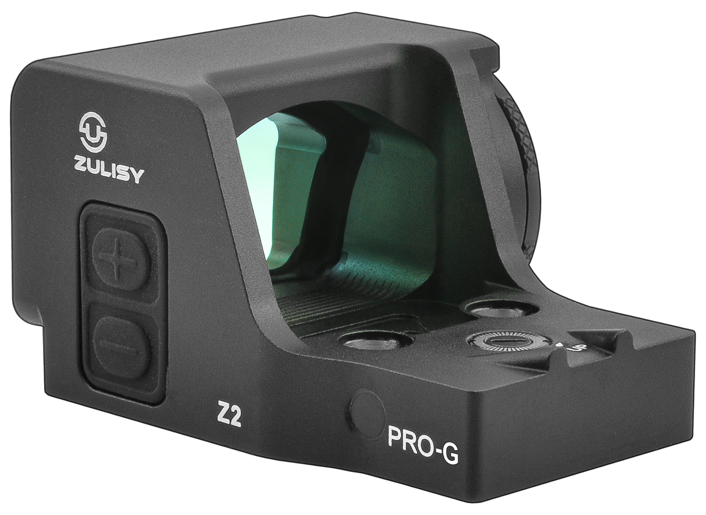 Zulisy Z2 PRO-G Multi-Reticle Green Dot Reflex Sight, 2 MOA Dot & 36 MOA Circle Reticle, for DeltaPoint Pro Footprint Mount, Shake to Awake 1x24mm Large Lens Optic, Fits DPP Cut Adapter Plate Pistol (Green)