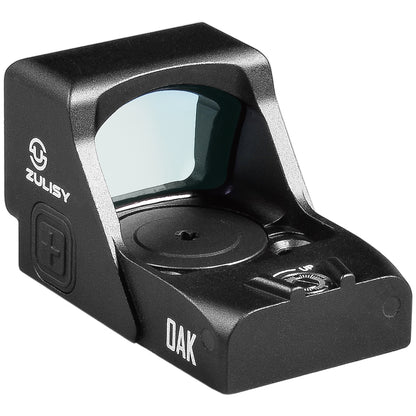 Zulisy OAK Shake to Awake Full size Green Dot Reflex Sight (for RMR SRO Footprint Pistol) 3 MOA 1x24mm Compact Scope with Picatiny Rail M1913 Mount…