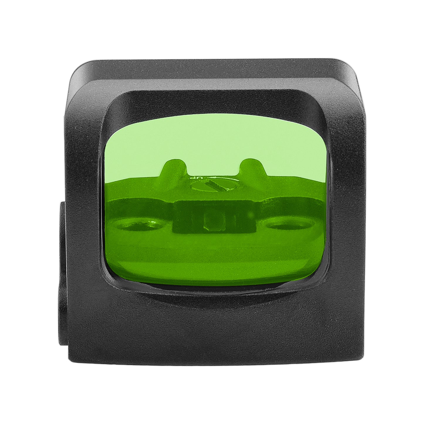 Zulisy Otter PRO Multi-Reticle 2 MOA Green Dot & 36 MOA Circle Open Reflex Sight, for RMS/RMSc 407K/507k Footprint Pistol, Shake Awake, 1x21mm Micro Compact Optics, Side Battery, 1 cliek 1 MOA