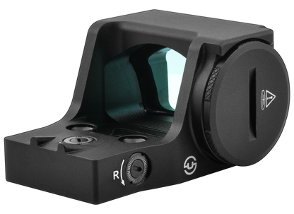 Zulisy Z2 PRO-G Multi-Reticle Green Dot Reflex Sight, 2 MOA Dot & 36 MOA Circle Reticle, for DeltaPoint Pro Footprint Mount, Shake to Awake 1x24mm Large Lens Optic, Fits DPP Cut Adapter Plate Pistol (Green)