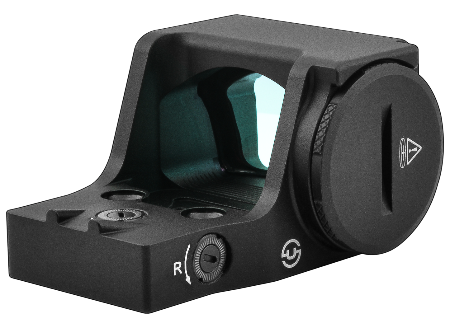 Zulisy Z2 PRO Multi-Reticle Open Reflex Sight, 2 MOA Red Dot & 36 MOA Circle, (for DeltaPoint Pro Footprint Mount), Shake Awake, Full Size 1x24mm Lens, Fits DPP Cut Optics Ready Pistol Adatper Plate