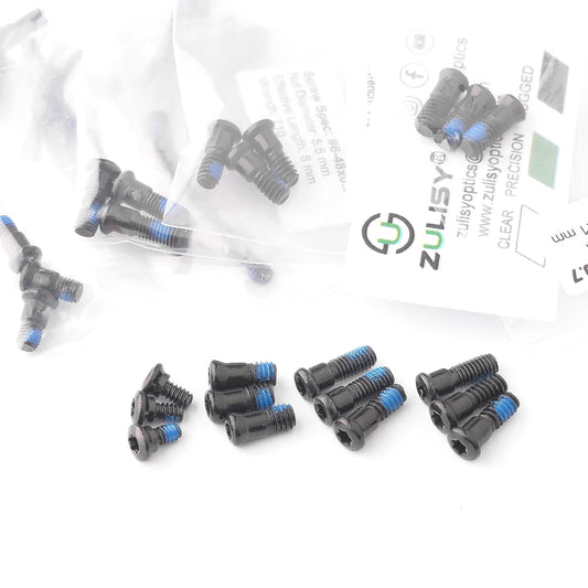 Screws Pack for red dot Sight Optics Mount Screw Kit - M3, M4, #4-40, #6-32, #6-40, and #6-48 Screw Types | for Compatibility Across red dot Makes and Pistol mounting Platforms