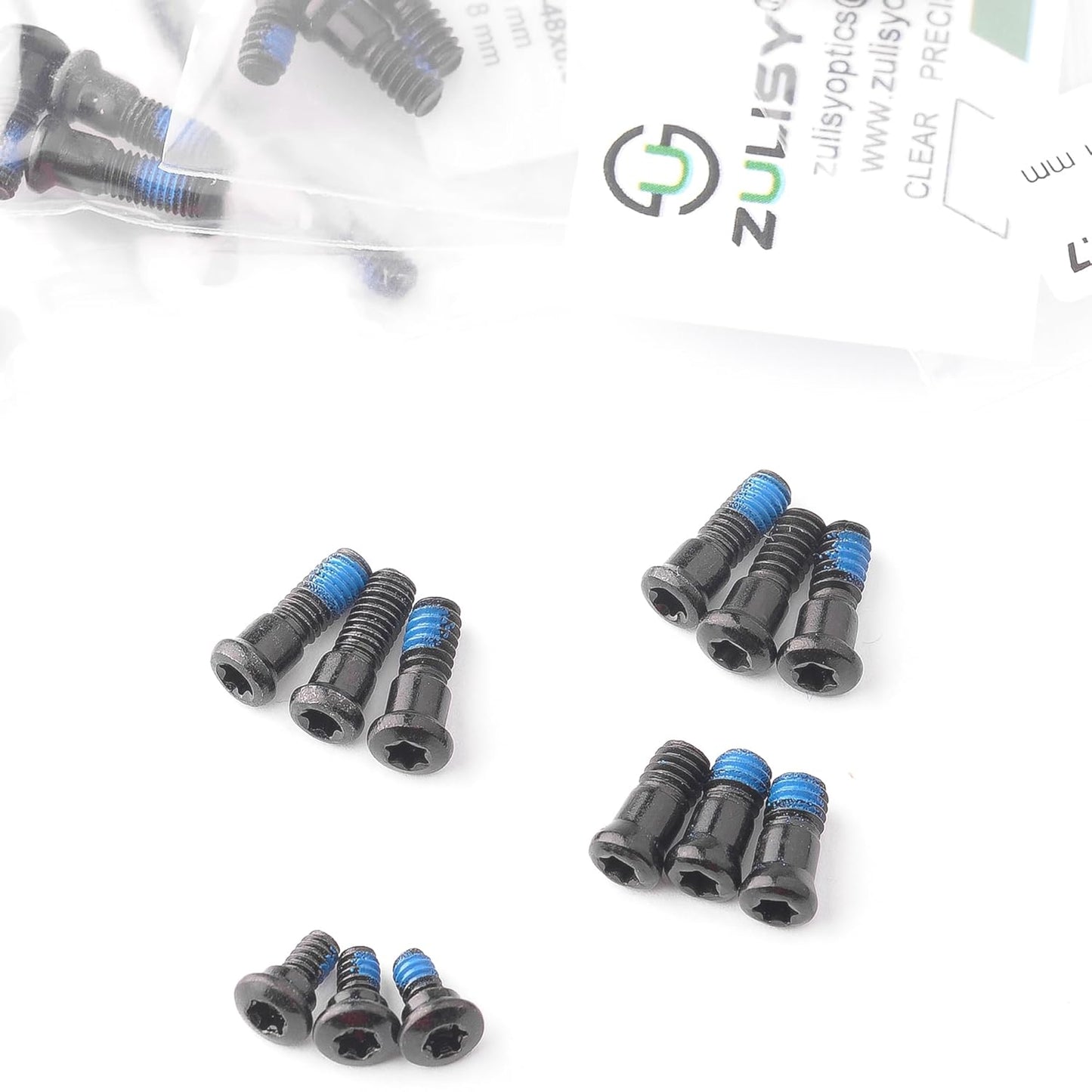 Screws Pack for red dot Sight Optics Mount Screw Kit - M3, M4, #4-40, #6-32, #6-40, and #6-48 Screw Types | for Compatibility Across red dot Makes and Pistol mounting Platforms