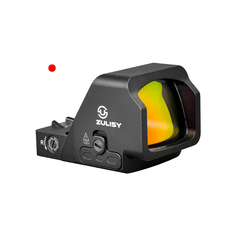 ZULISY Gen 3 OAK Plus Red Dot Sight 1x26mm Big Window for RMR/507C Footprint Pistol/Adapter Plate