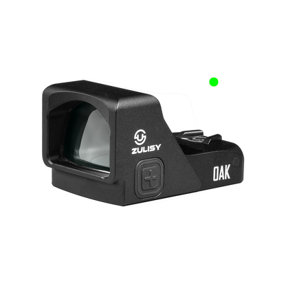 Zulisy OAK Shake to Awake Full size Green Dot Reflex Sight (for RMR SRO Footprint Pistol) 3 MOA 1x24mm Compact Scope with Picatiny Rail M1913 Mount…