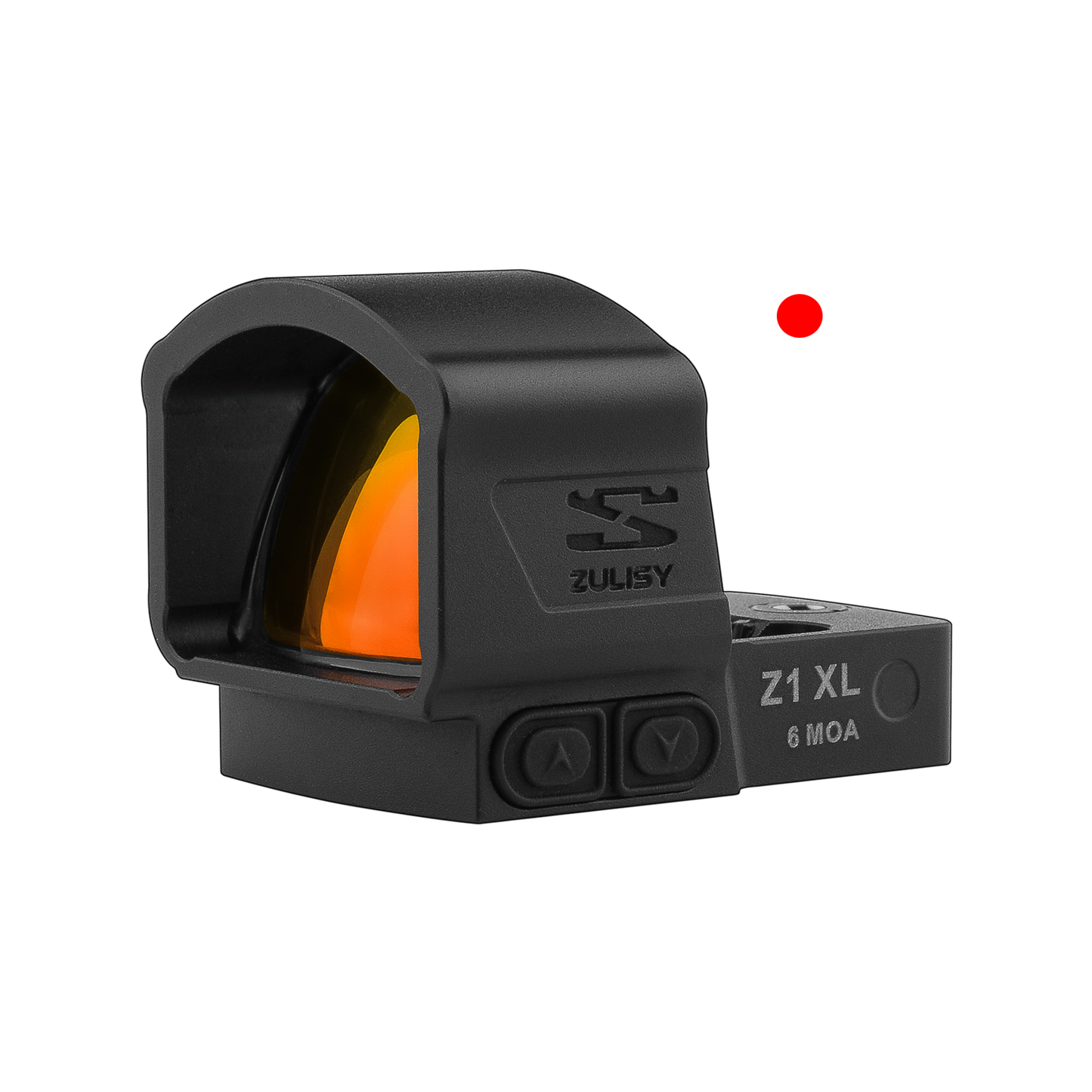 Zulisy Z1 XL 6 MOA Red Dot Sight, for RMSc 507k footprint Mount, 1x25mm Lens, Shake to Awake